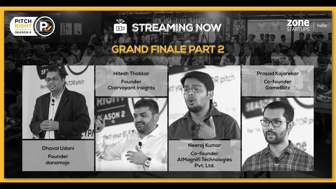 Pitch Right Season 2 Grand Finale · AiMagnifi/SkippQ