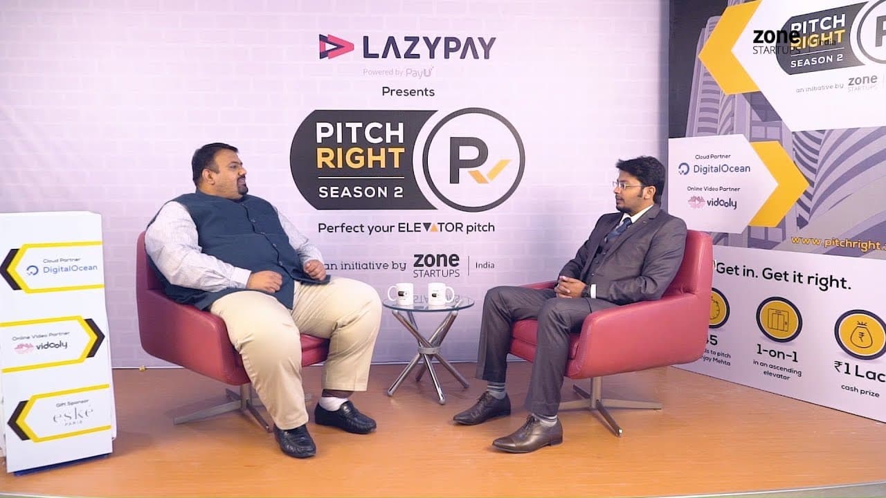 Pitch Right Season 2 · Zone Startups, Bombay Stock Exchange | AiMagnifi/SkippQ